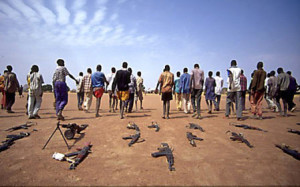walking away from guns